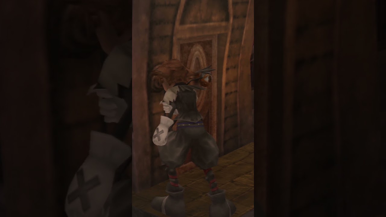 Kingdom Hearts Final Mix: Необычные предметы и спрятанные сундуки #11 — Городской дом Хэллоуина