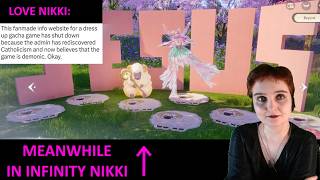 Love Nikki is "demonic" while Infinity Nikki is used for preaching