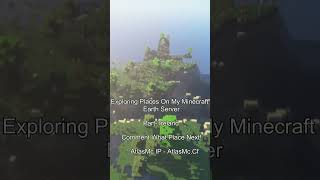 Exploring Ireland On My Minecraft Earth SMP (AtlasMc) #ireland #europe   #minecraft #earth #map