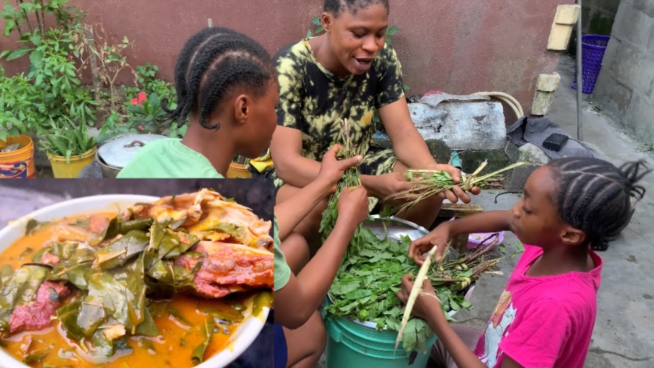 I Travelled to Anambra village For Authentic Nigerian OHA Soup