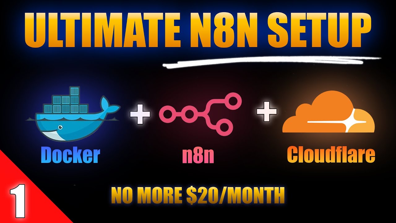 Как установить n8n локально с помощью Docker + туннелей Cloudflare | Лучший способ