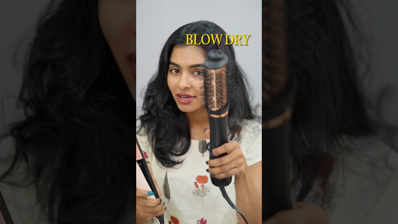 Blow dryer or hair straightener?? Which one is better? 