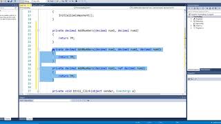 C# Programming   Method Signature and Overloading