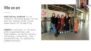MyFest2024: Disability Inclusion in the Scholarly Communication Community