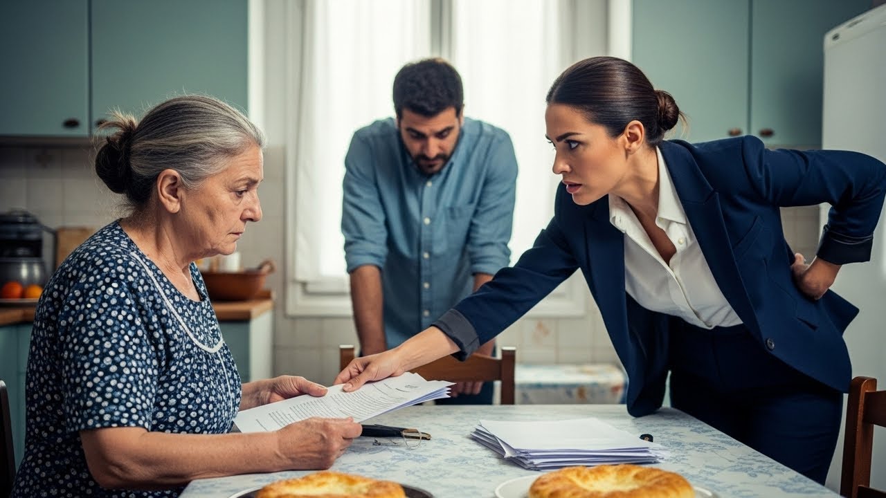 «Υπόγραψε εδώ, γριά!» μου είπε η νύφη μου. Η εκδίκησή μου όμως ήταν έξυπνη και γλυκιά.
