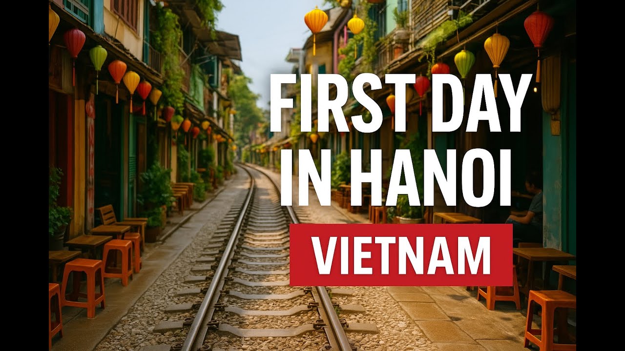 First 24 Hours in Hanoi Vietnam 🇻🇳 | Hanoi Chaos, Train Street & Sleeper Bus to Sapa