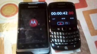 Motorola MotorSmart XT389 Startup Time - Normal screenshot 3
