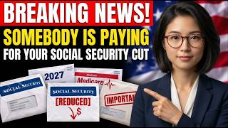 BREAKING NEWS! Somebody Is Paying For Your Social Security Cut