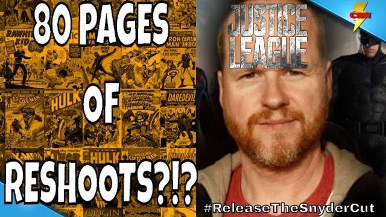 Release the Snyder Cut Update - 80 pages of Re-shoots?!?! - YouTube