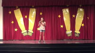 Abby singing 'Part of your World' for the Howard Cattle Talent Show 2016 Abby singing 'Part of your World' for the Howard Cattle Talent Show 2016