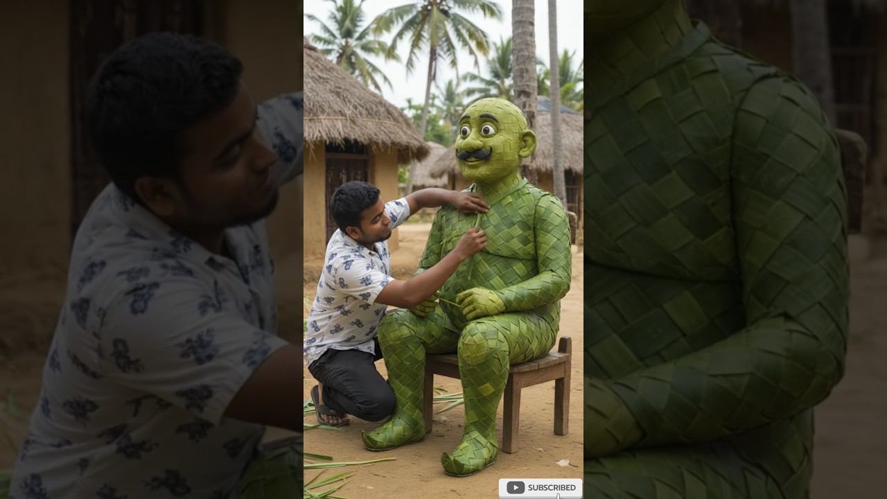 Coconut Leaf Man