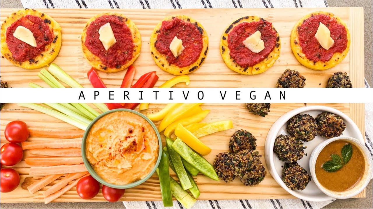 APERITIVO VEGAN | 3 idee divertenti, facili, e colorate.