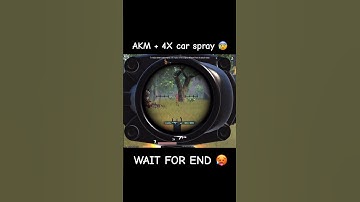 AKM + 4x scope car spray like ​⁠@JONATHANGAMINGYT #jonathangaming #bgmishorts #yt