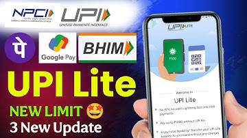 GOOD NEWS😍 UPI Lite transaction Limit update | upi lite new update | upi news | upi lite new limit