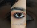 Easy eye look under 5 mins 🤯 #shorts #easyeyeshadow #beautybybhavs #eyemakeupideas