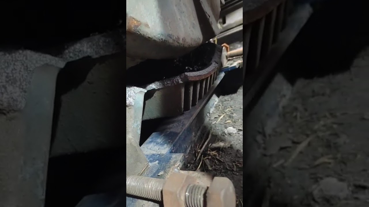 Motor casing damage so  guys please tell  Why did this happen ?