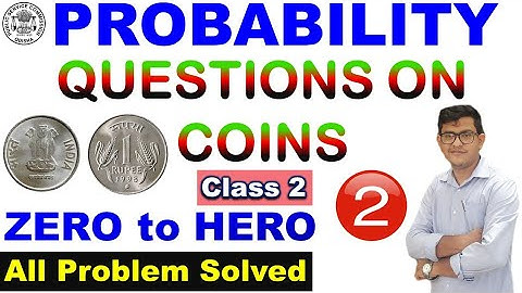 Probability Class 2|All Problems on Coin|Easy Tricks with Basic Concept|At Least/At Most Tricks|ASO