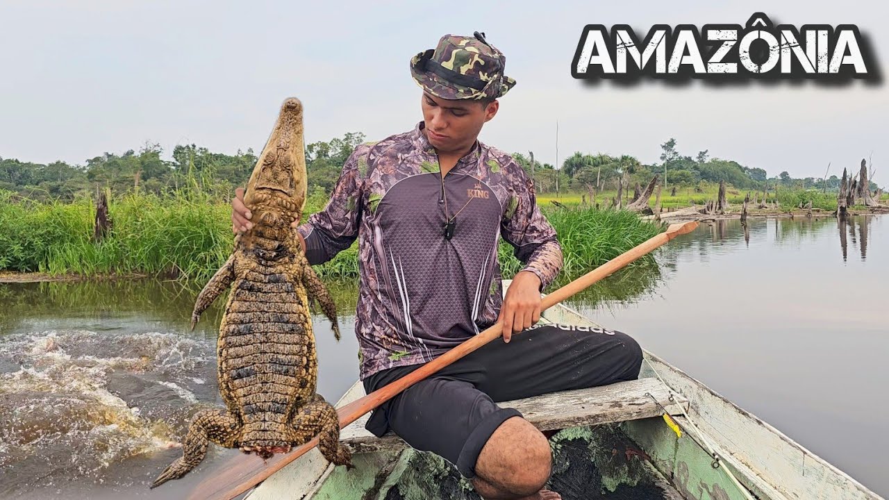 PESCA SELVAGEM Arrebentou TUDO e o PIOR ACONTECEU Com esse animal! Amazônia