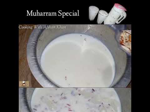 Doodh ka sharbat