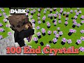 I Blow 100 End Crystals In Minecraft...! 😨