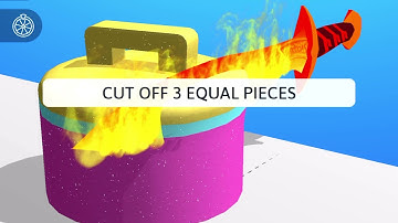 ASMR Cutting Game! Relaxing Sounds! Satisfying ASMR Cutting Video #127