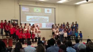 Caleb's 1st grade program