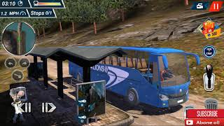 bus simulator; offroad bus driving games direksiyonlu otobüs oyunu /android otobüs simulator screenshot 3