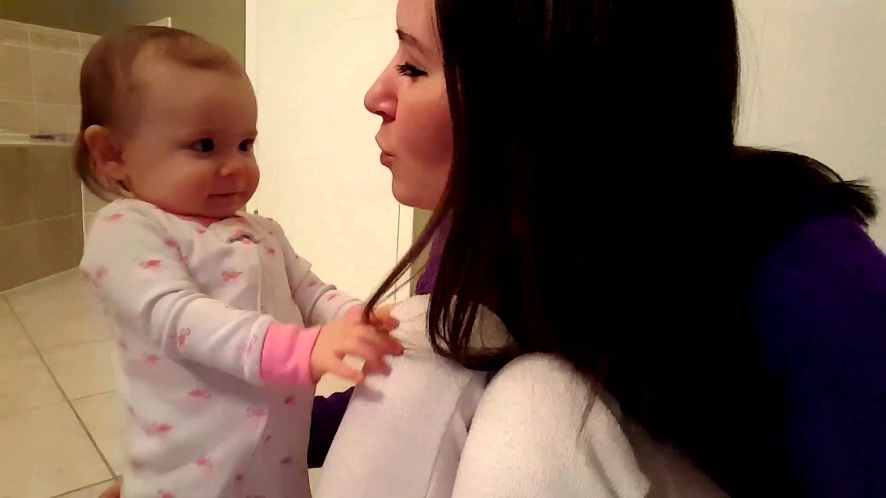 Eden Kisses Mama! - YouTube