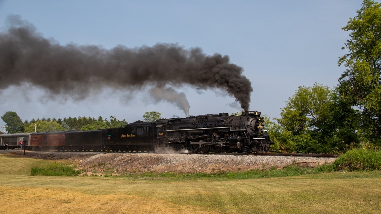 Nickel Plate Road 765: Tri State Steam Scenic: June 2023 (4K) - YouTube