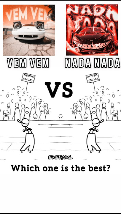 NADA NADA 🆚️ VEM VEM #tiktok #edit #viral #new #trending #funk #vemvem #nadanada #fyp