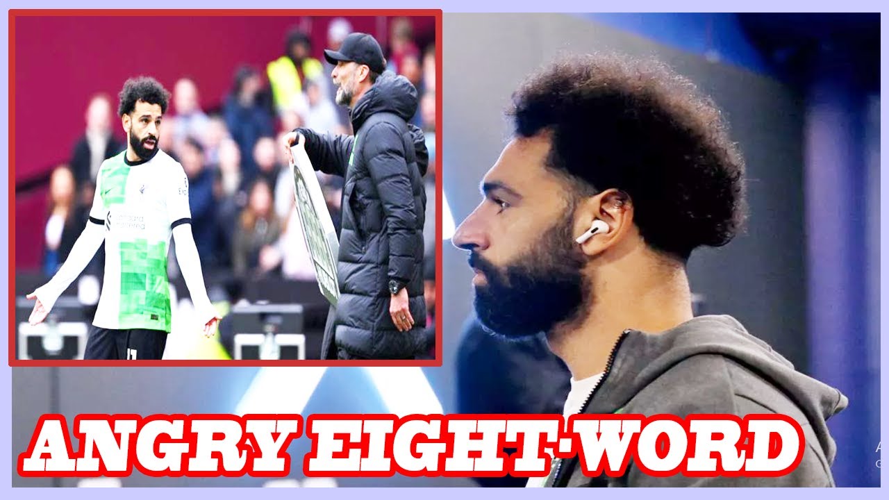 Mo Salah responds to Jurgen Klopp row with angry eight-word message as ...