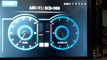 Great Cow BASIC using Nextion Gauges