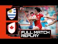 Crucial score lands canada a huge win  uruguay v canada  hsbc london sevens rugby