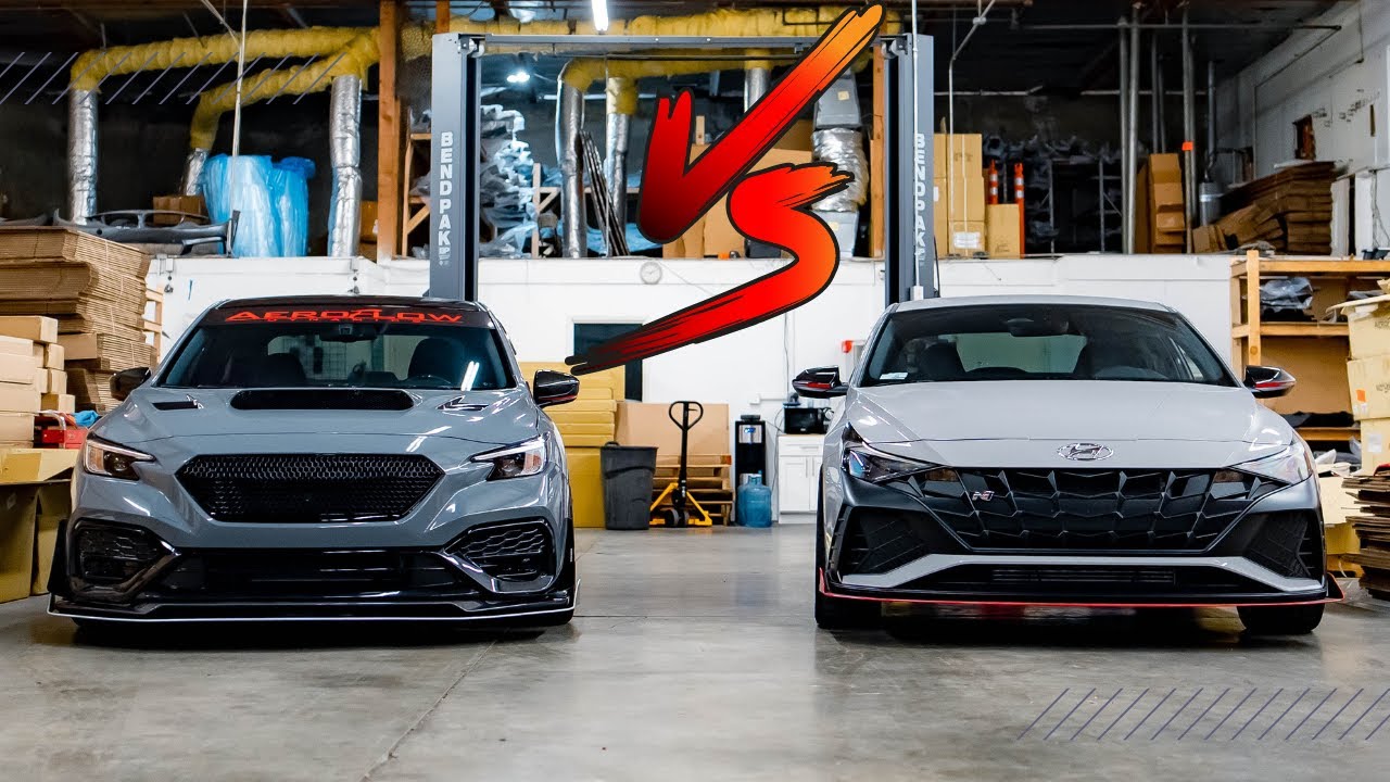 2022 Subaru WRX VS 2022 Hyundai Elantra N - YouTube