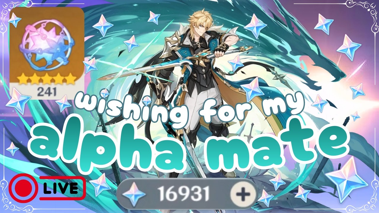 howling until he comes home!! 🐺༊*·˚ wishing for varka LIVE | Genshin Impact Luna V