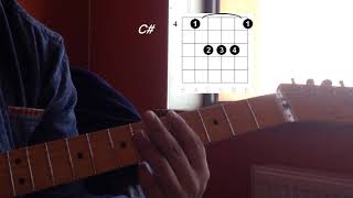 Video thumbnail of "Vatame - Chamd bi Guitar tutorial"