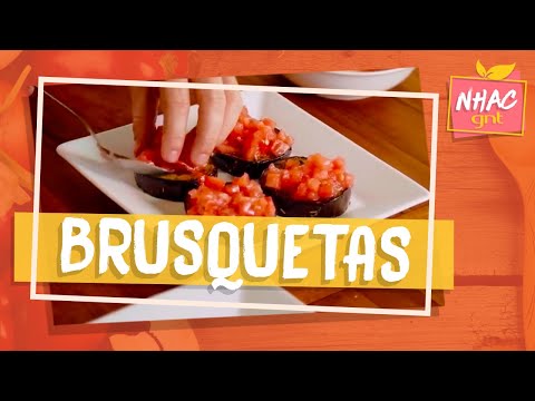 BRUSQUETA DE BERINJELA - ANDREA HENRIQUE