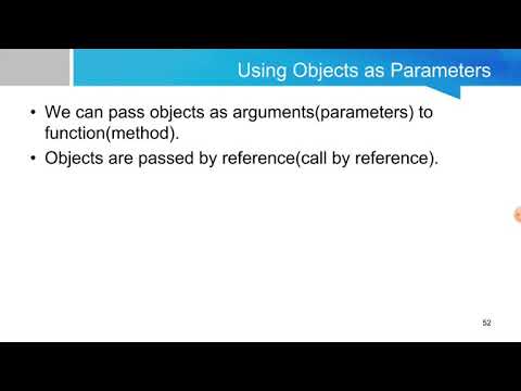 Passing Objects as arguments in Java_Module 2 - YouTube