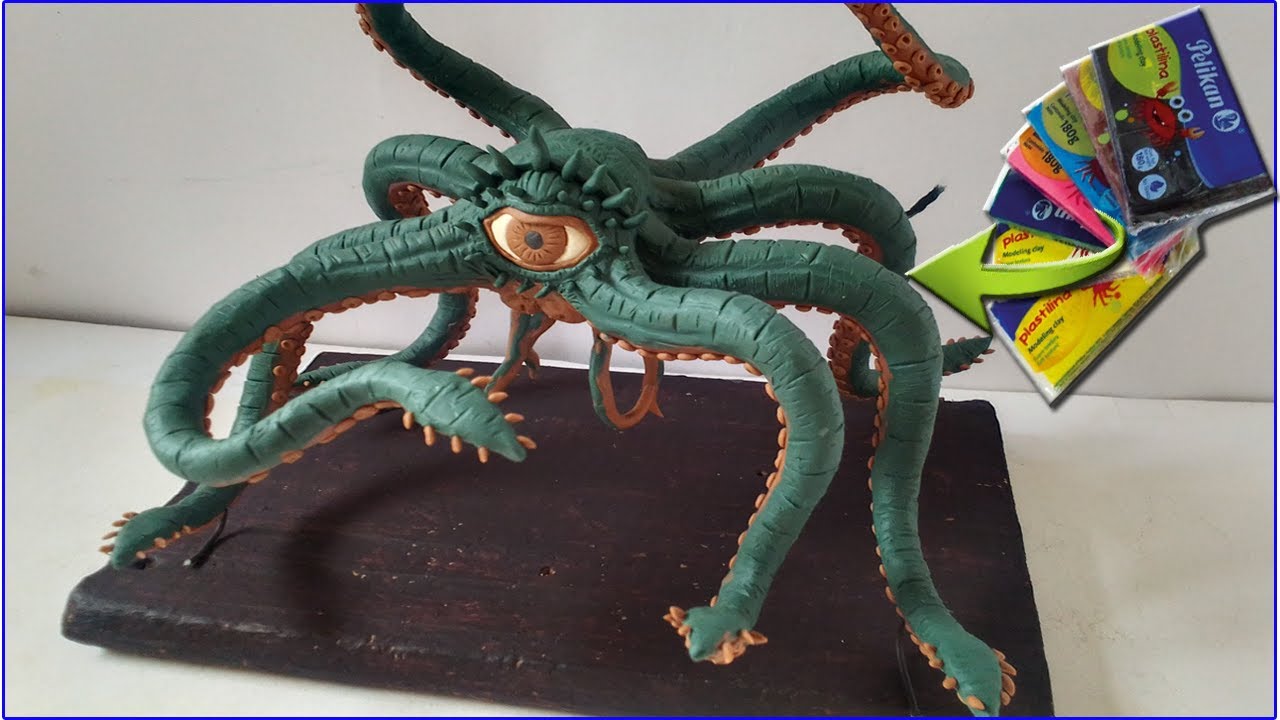 GARGANTOS WITH CLAY/PLASTILINA.  Doctor Strange in the Multiverse of Madness