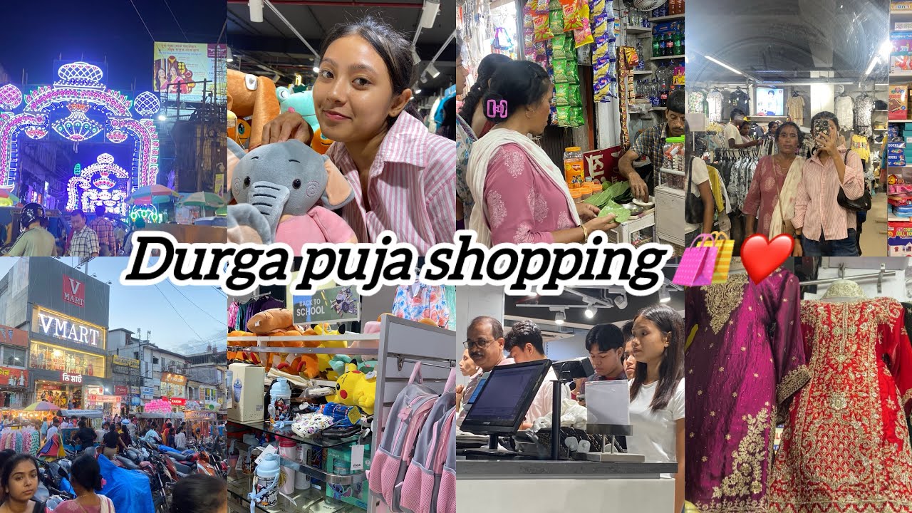 Агартала💕: Шопинг на Дурга-пуджу 🛍️сегодня ❤️|| Видеоблог || @ma.shiaaa