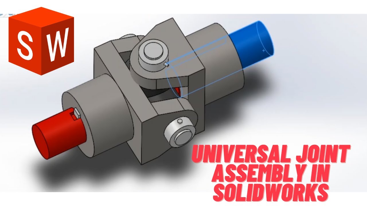 Design And Assembly Of Universal Joint In Solidworks Solidworks