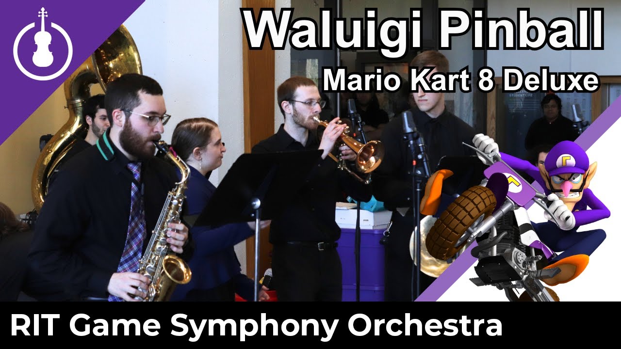 [RITGSO] “Waluigi Pinball” – Mario Kart 8 Deluxe (Nintendo Switch) (Small Ensemble)