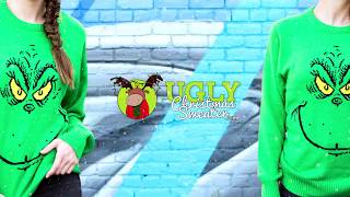 Grinch Ugly Christmas Sweater from movie