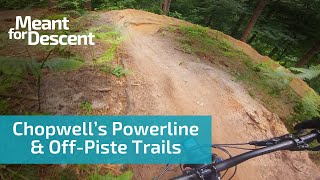 Chopwell Wood: Riding the Powerline & Off-Piste MTB Trails screenshot 1