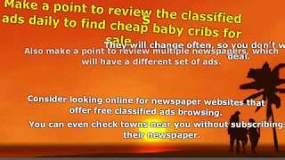 How to Find Cheap Baby Cribs For Sale in Your Neighborhood