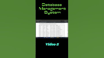 Learn about Database Management System easily with Practical. #coding #dbms #databasemanagement