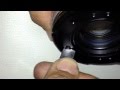 HASSELBLAD PlanarC2.8/80 単体でのシャッターリリース&チャージ