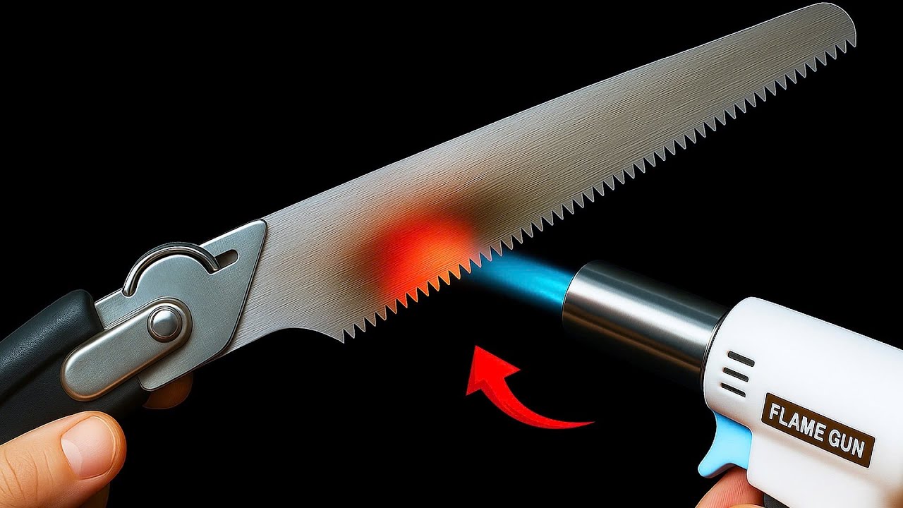 How to Sharpen a Saw Blade Until It’s Razor Sharp - YouTube