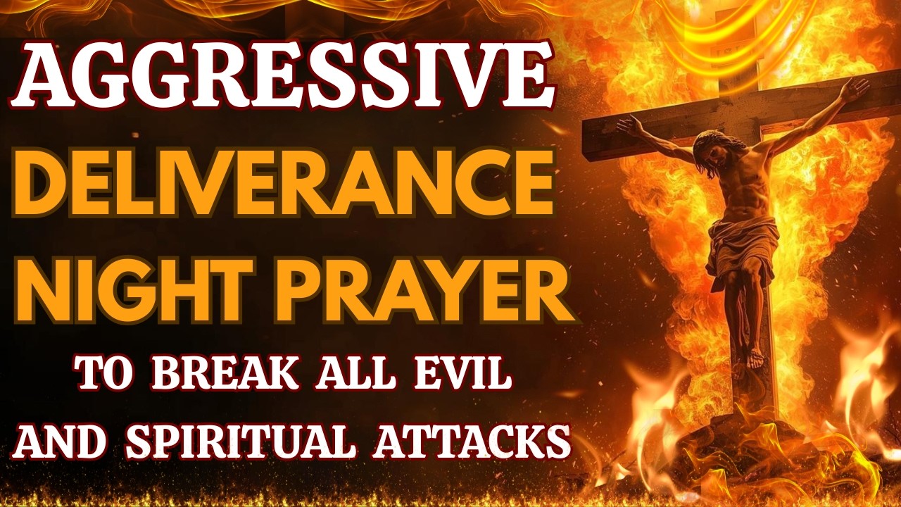 Aggressive Deliverance Night Prayer to Break All Evil & Spiritual Attacks