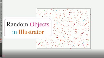 Adobe Illustrator Tutorial - Random Object Fill